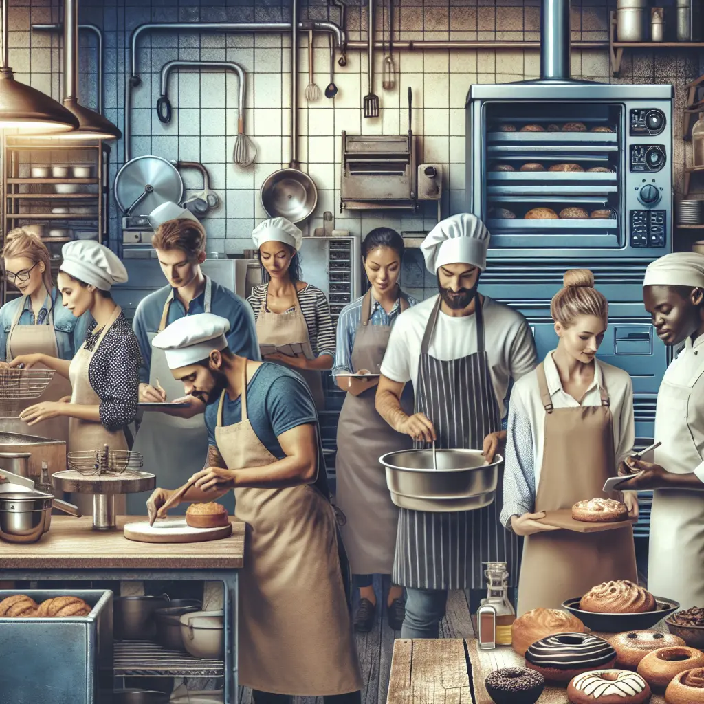 Inside the Net Dynamics Shop bakery